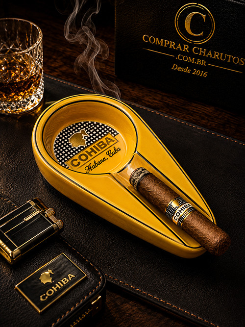 Cinzeiro Cohiba de Cerâmica para Charutos campos do jordão, SP